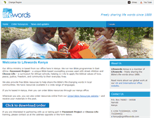Tablet Screenshot of kenya.sgmlifewords.com